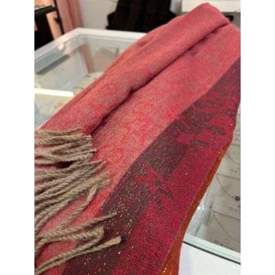 Bufanda flecos con brillo