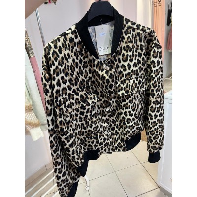 Bomber Animal Print