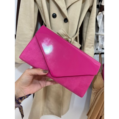 Bolso Terciopelo Rosa