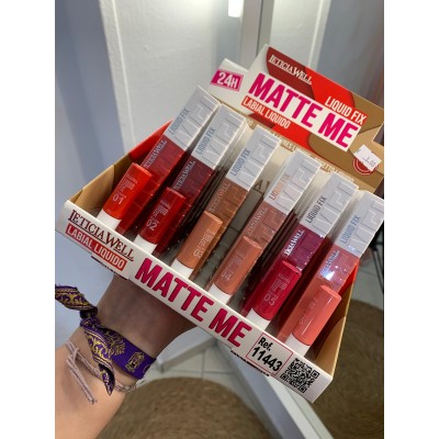 Lip Gloss Matte Me (Inspiración Maybelline SuperStay)