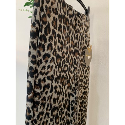 Falda tull animal print