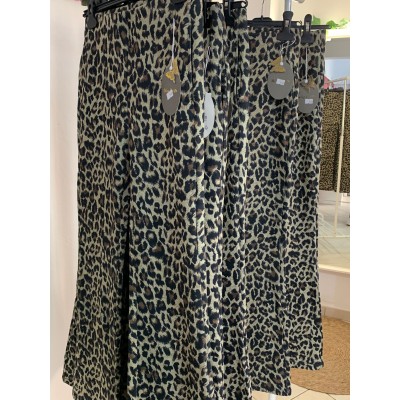 Pantalón animal print vestir