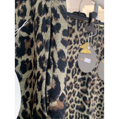 Pantalón animal print vestir