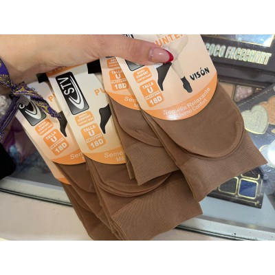 Medias calcetin sin puntera