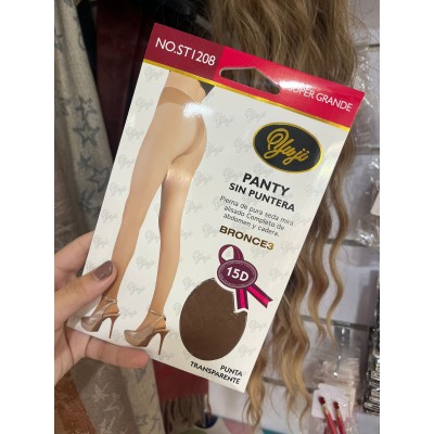 PANTY sin puntera
